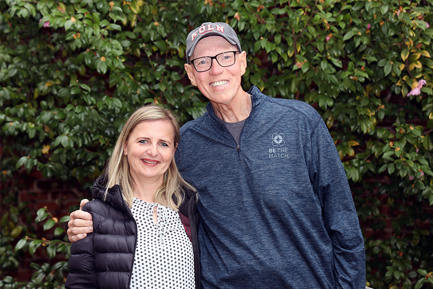 Jeff Lanham and Anja Jehnes-Inanli pictured together