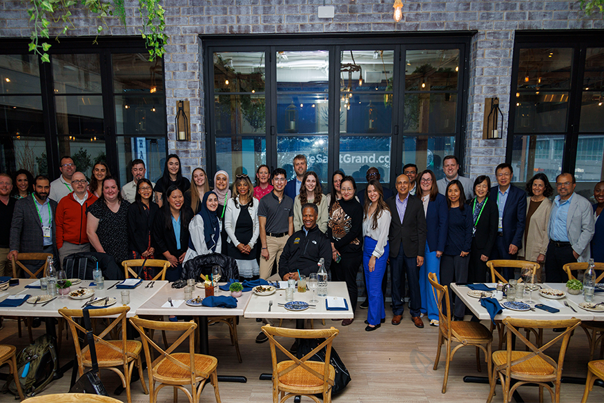 Group photo of AACR 2025 Massey affiliated attendees