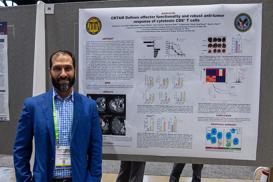 Syed A. Shah, M.D., pictured with their research