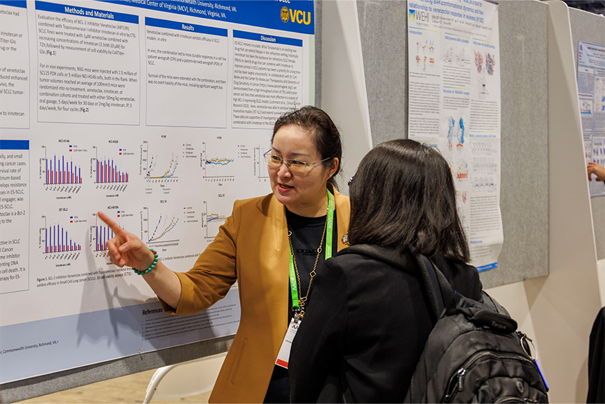 Yanli Xing presents their research