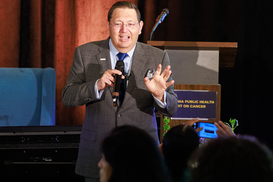 Brian C. Castrucci, DrPH, MA speaks to Virginia Public Health Summit attendees