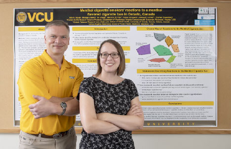 Massey researchers Thomas Eissenberg, Ph.D., and Alison Breland, Ph.D