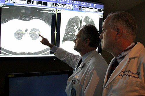 Dr. Parker and Dr. Dana discuss lung screening results